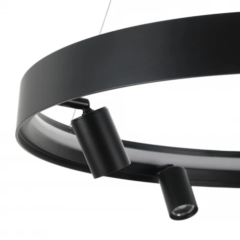 Подвесной светодиодный светильник со спотами MyFar James MR2200-1PL (на тросе, круглые, IP40)