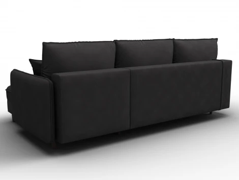 Диван угловой Лига-064 НПБ угол универсальный (ДСП/Дерево/Замша/Коричневый) Лига Диванов 129637