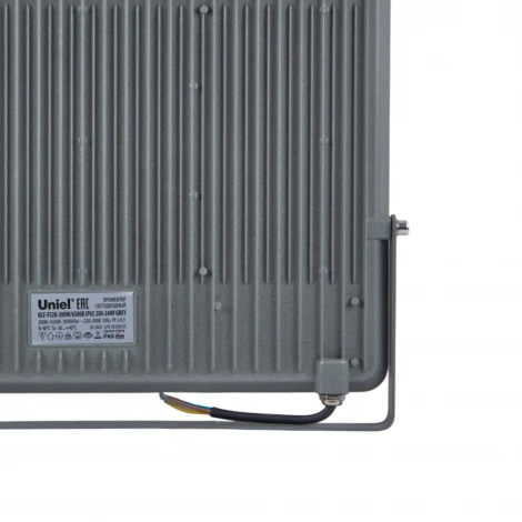 Прожектор светодиодный 6500K серый Uniel ULF ULF-F52B-300W/6500K IP65 200-240V GREY