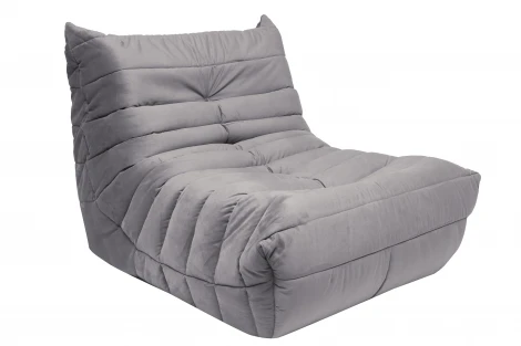 Диван Dreambag Маршмеллоу Серый 1 секция 7313200