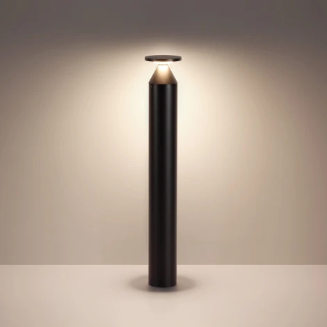 Наземный уличный светильник Odeon Light Coil 7119/12GLA черный/металл IP65 LED 12W 670Лм 3000K 120° 220V