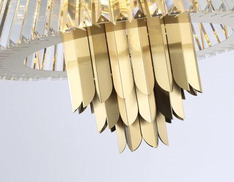 Подвесная люстра с хрусталем Ambrella High Light LH41017 (220V, на цепи)