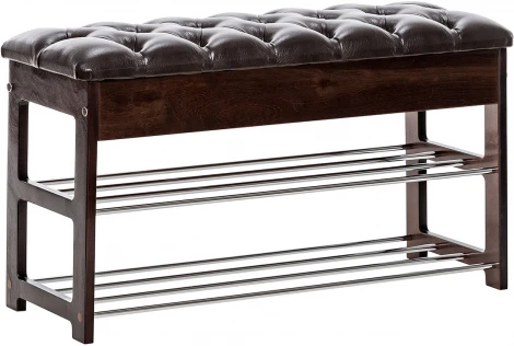 Банкетка Leset "Грейс" (МДФ,Металл,Экокожа) арт.2100949000005