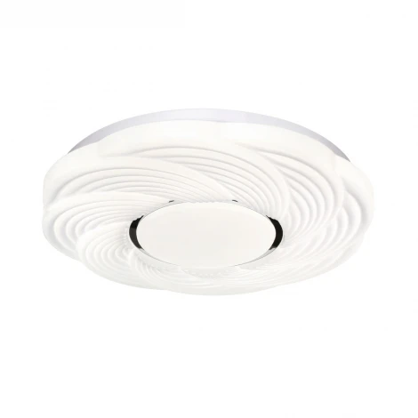 Настенно-потолочный светильник Sonex Bigo 7687/DL пластик/белый/серебристый LED 48Вт (220V, круглые, IP43)