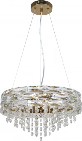 Подвесная люстра F-Promo Icicle 4251-6P (220V, хрусталь, на тросе, круглые)