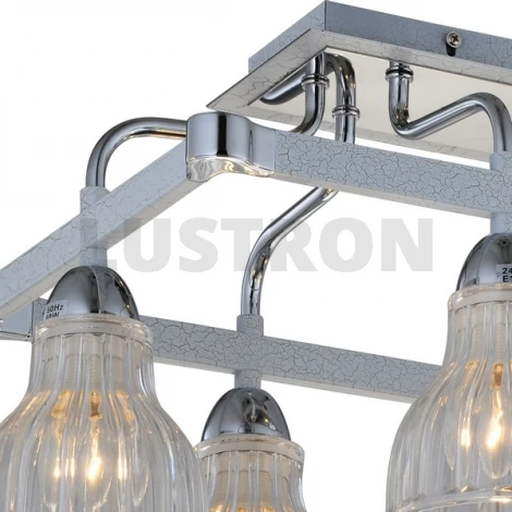 Потолочная люстра N-Light 411 411-06-13CWC chrome + white crack