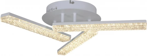 Потолочная люстра светодиодная на штанге Reluce 03445-3.3-03C WH (220V)