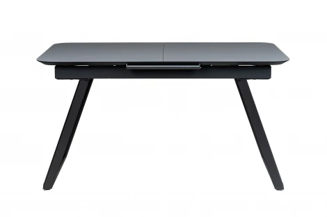 Стол Пеле 120-150 Automatic Dark matte glass