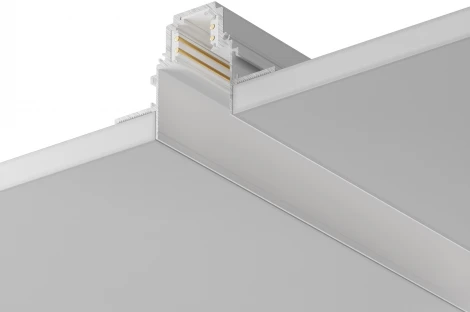 Шинопровод под гипсокартон 3м Gravity встраиваемый белый (магнитный) Maytoni Technical TRX010-423W (48V)