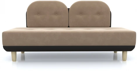 Диван Arsko Торли бежевый велюр