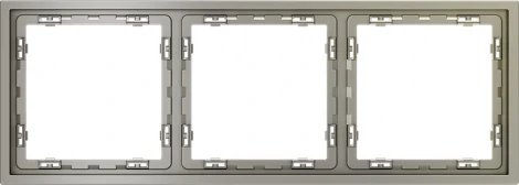 Рамка на 3 поста (шелк) Voltum S70 VLS100304