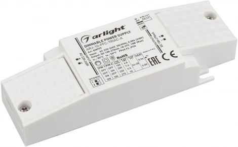 Блок питания ARJ-10-PFC-TRIAC-A (10W, 180-270mA) (IP20 Пластик) 028779 Arlight ARJ