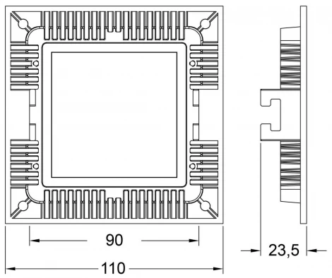 Встраиваемый точечный светильник Deko-Light LED Panel 565152