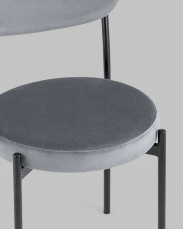 Стул Stool Group Бриф NEW велюр серый 4 шт УТ000037769