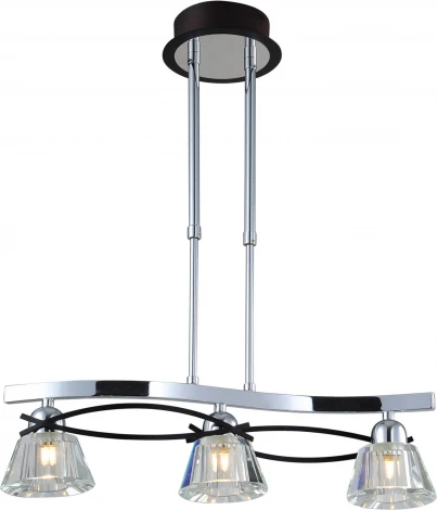 Потолочная люстра N-Light 89103 89103-3 chrome + wengue
