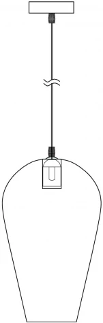 Подвесной светильник Jiffy FR5188PL-01B1 (220V, на проводе)
