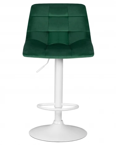 Набор 2 шт стул барный DOBRIN TAILOR WHITE (зеленый велюр (MJ9-88))