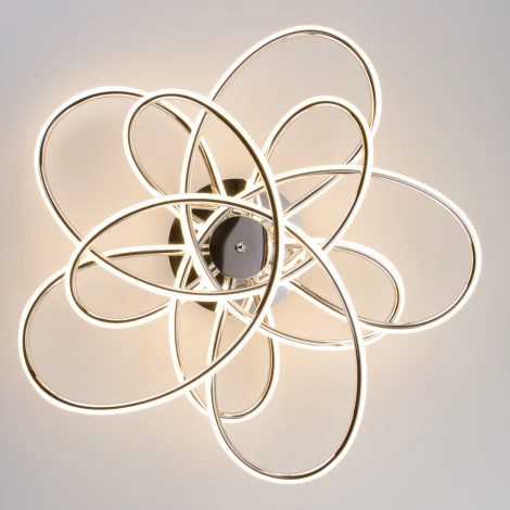 Потолочная люстра Eurosvet Spring 90143/5 хром