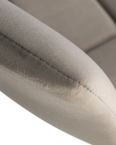 Набор 2 шт стул барный DOBRIN TAILOR WHITE (серый велюр (MJ9-75))