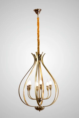 Подвесная люстра AM Group AM379 AM379 SP6 (220V, на цепи, подсвечник, свеча)