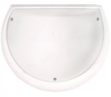 Светильник настенный уличный Horoz Акуа, 1 плафон, белый с прозрачным