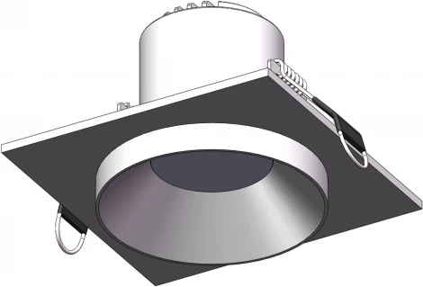 Встраиваемый светильник ST Luce ST758 ST758.538.10 Белый LED 1*10W (220V, IP44)