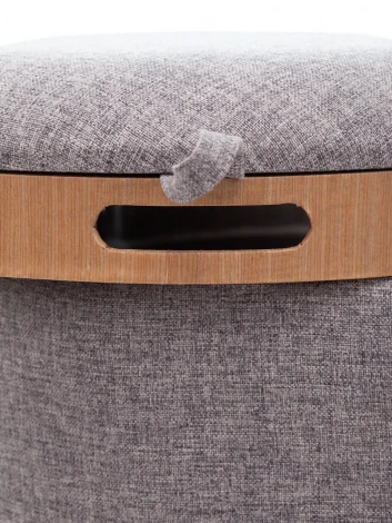 Комплект из 2 пуфиков серый MY iNTERNO Scandi MY19B260-LG(small+big)