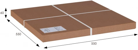 Стол журнальный Дуэт 5 черный/ тонированное от фабрики Mebelik