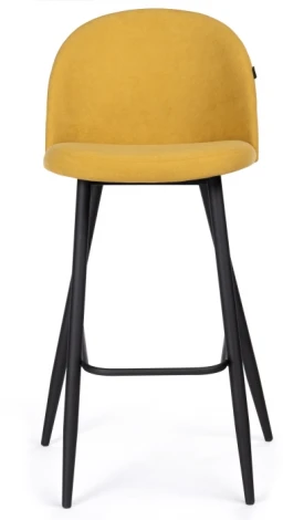 Барный стул Сондре горчичный / черный 464887 Woodville