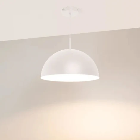 Светодиодный подвесной светильник SP-ALUME-D500xH1500-20W MIX (WH,120 deg, 230V) (Arlight, Металл) 053810 (на проводе, IP33)