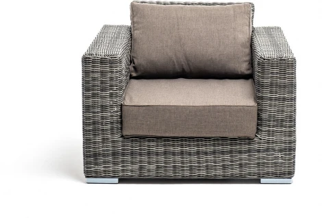 "Боно" кресло из искусственного ротанга, цвет графит 4SIS арт.УТ-00004186