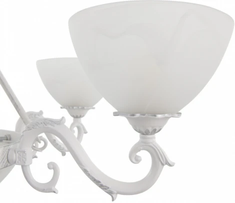 Подвесная люстра Arte Milano AM340518 340518/6-3 WT+SL (220V, на цепи)