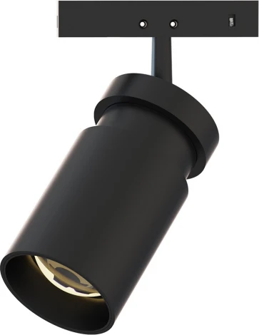 Трековый светильник магнитный Arte Lamp A6228PL-1BK (LED, 24V, круглые)