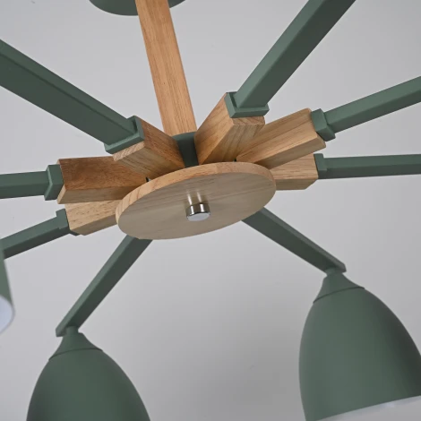 Потолочная люстра на штанге NOA 8 Mint ImperiumLoft Noa01 (183468-26)