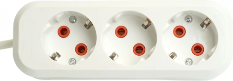 Удлинитель 3-х местный 5 метров с заземлением Stekker Home 49349