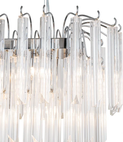 Подвесная люстра 12035/13PL Chrome Indigo Lastrone V000423 (220V, на тросе)