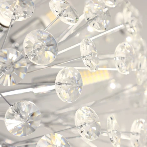 Потолочная люстра Citilux Betsy EL322C09.1 (220V, хрусталь, шар)