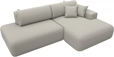 Диван угловой Лига-036 НПБ Модерн правый угол Лига Диванов (Рогожка) арт.125472