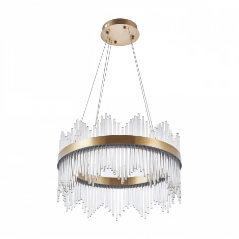 Подвесная люстра Arte Milano Venezia 311033/D600 BS (регулировка яркости, LED, 220V, хрусталь, пульт управления, на тросе, круглые)