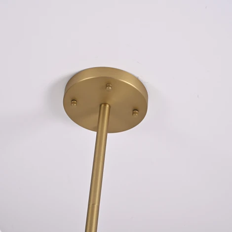 Потолочная люстра на штанге Jorgenson D85 White/Dark Wood By ImperiumLoft Stavra01 (220V)