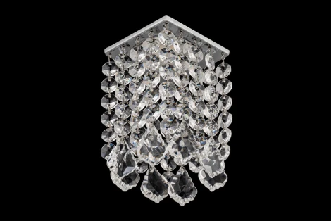 Встраиваемый светильник хрустальный Dio D'Arte Tayo Nickel GU10.5.14.8x8.122 N (220V)