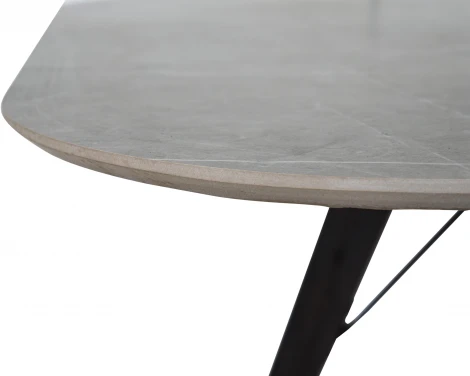 Стол обеденный обеденный JET CERAMIC прямоугольный 120*80 (Дерево бук, Венге) FA Wenge Pietra di luna 80х120