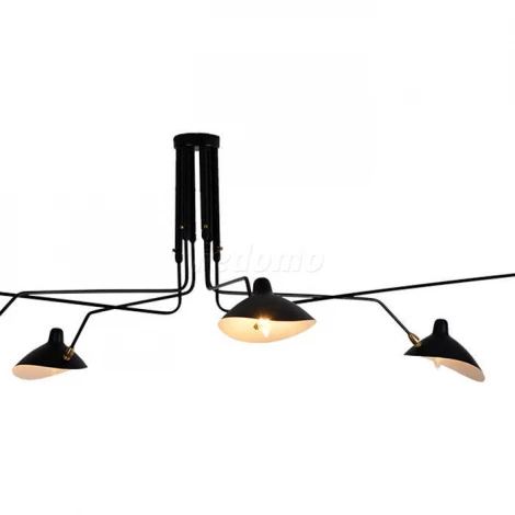 Потолочная люстра Lussole Loft Fairbanks LSP-9562 (220V, паук, IP21)