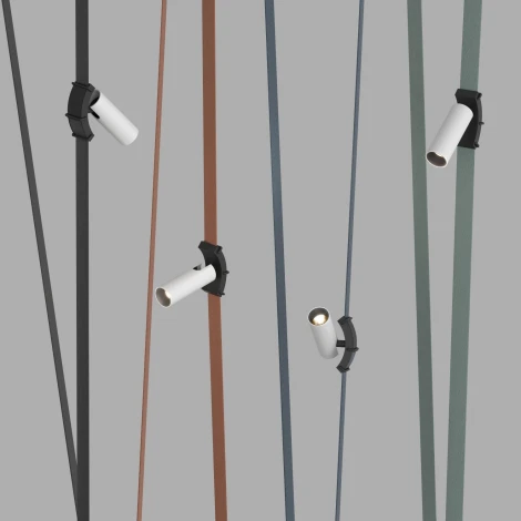 Трековый светильник 48V Denkirs Belty Spot DK5547-BW+BK (LED)