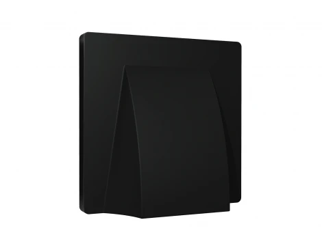 Лицевая панель для вывода кабеля (черный матовый) Ambrella Volt QUANT AP8158