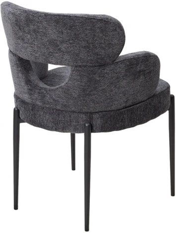 Стул VALTER RAVEN18 Серый, ткань / Черный каркас, ®DISAUR