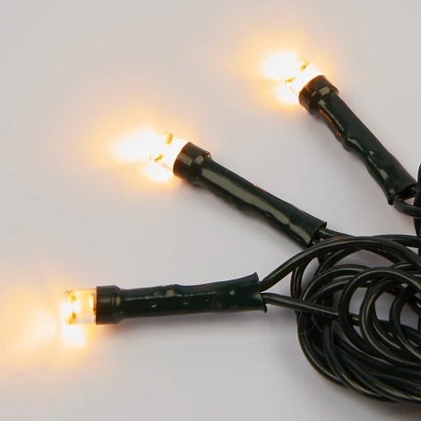 Гирлянда светодиодная. 50м. 500 светодиодов. Теплый белый свет. ULD ULD-S5000-500/DGA WARM WHITE IP20 Uniel