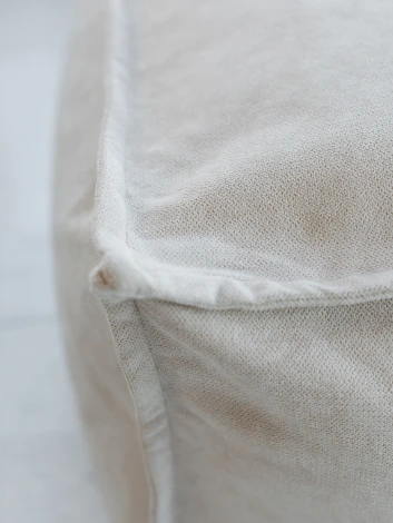 Кресло Dreambag Манхеттен Светло-бежевое с Пуфом 1426603