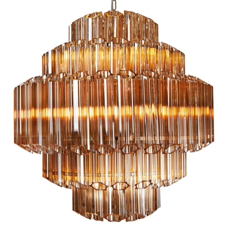 Подвесная люстра iLamp Destiny MD0267-7B (220V, на цепи, круглые)