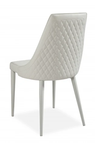 Стул Shantal Pranzo Белый эко-кожа SX10